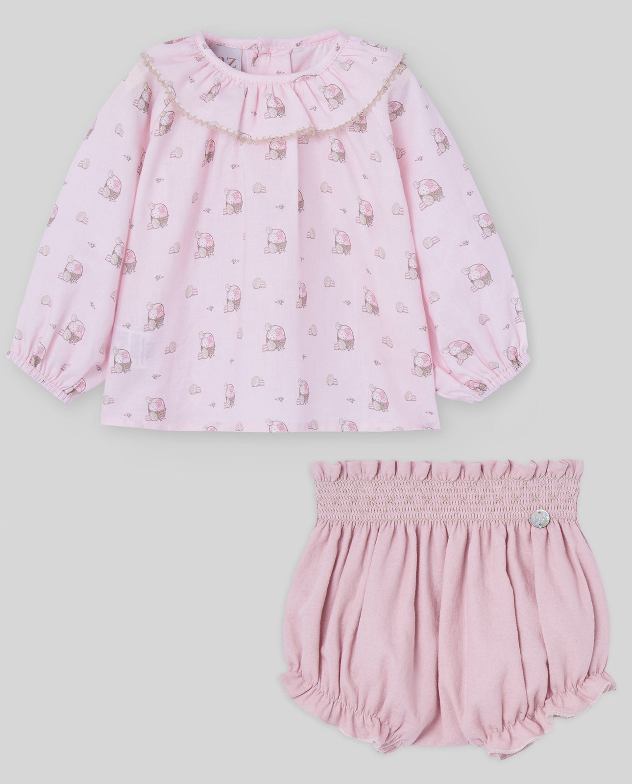 CTO. BLUSA 006-153113 + CUBREPAÑAL 023-153114 PASCUA