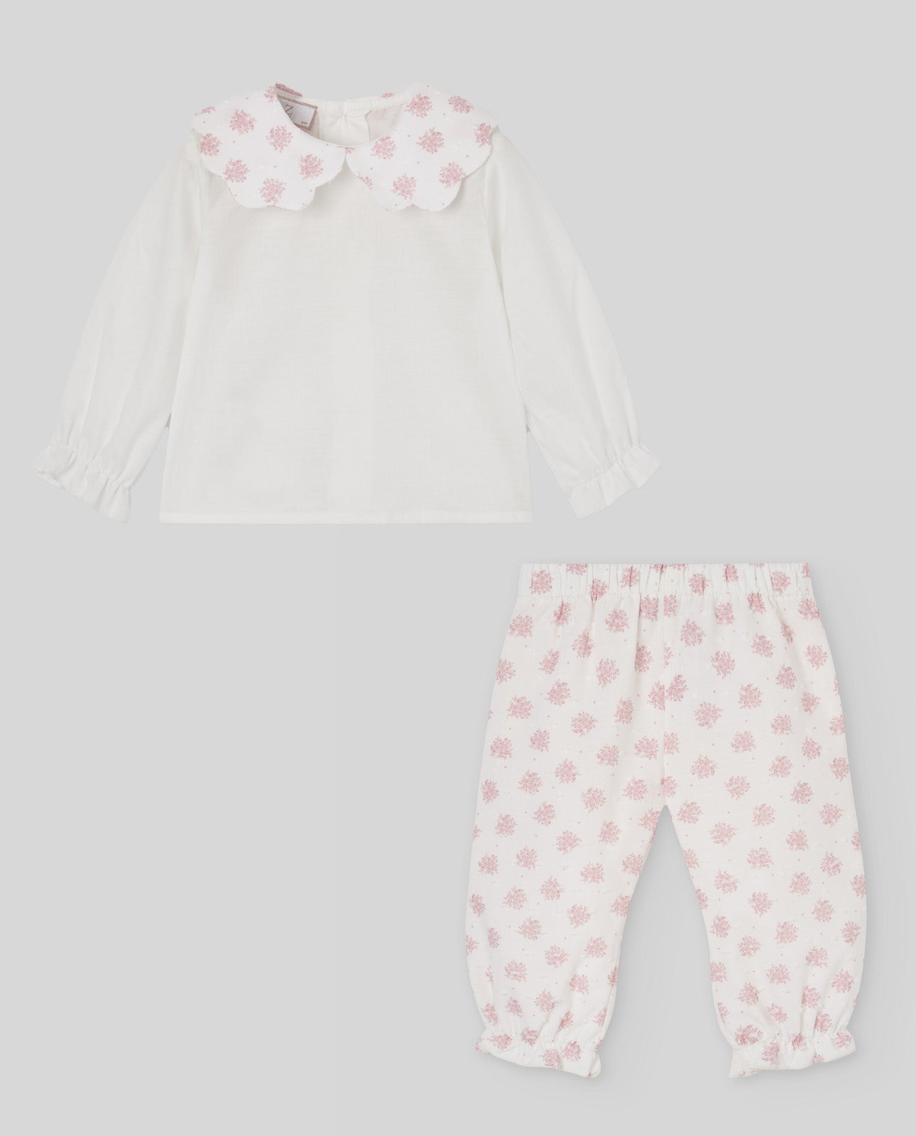 Conjunto blusa + pantalón MIMOSA