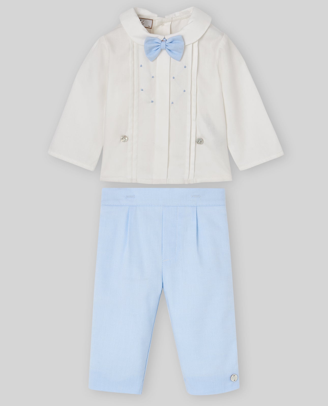 Set camicia con fiocco + pantaloni FOGAR