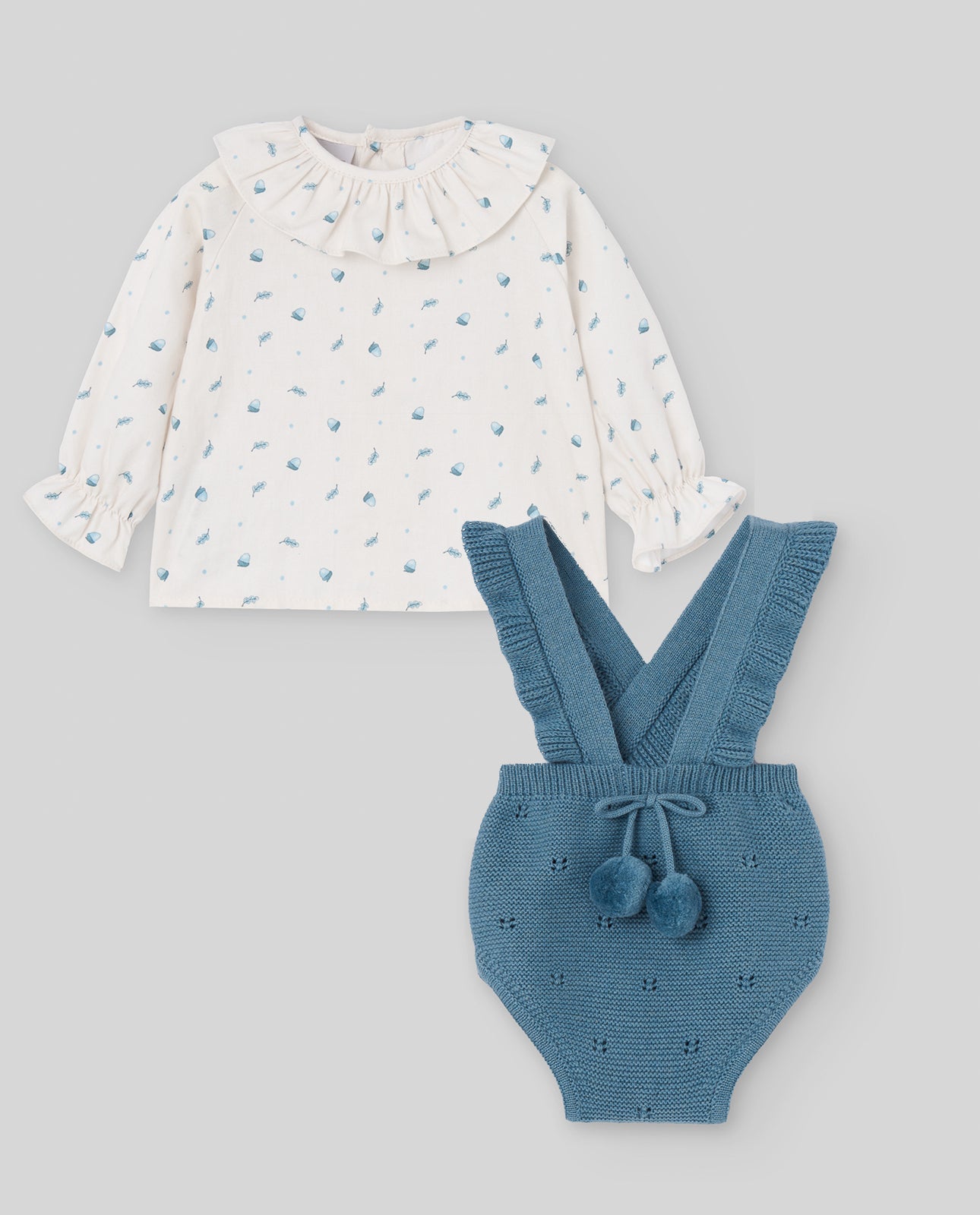 Set Bluse + Kurzer-Strampler QUINTA