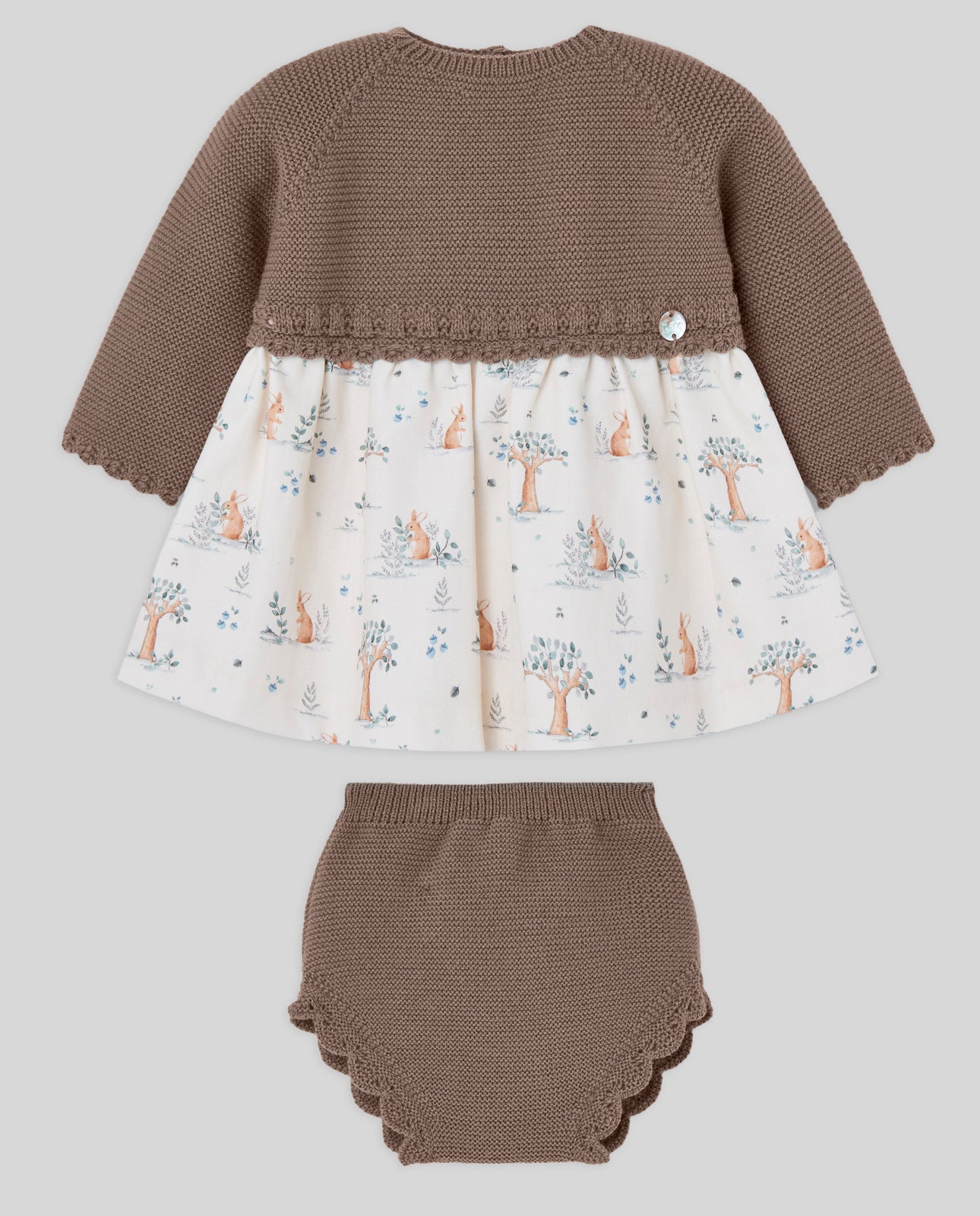 Dress + bloomers set "POMPON"