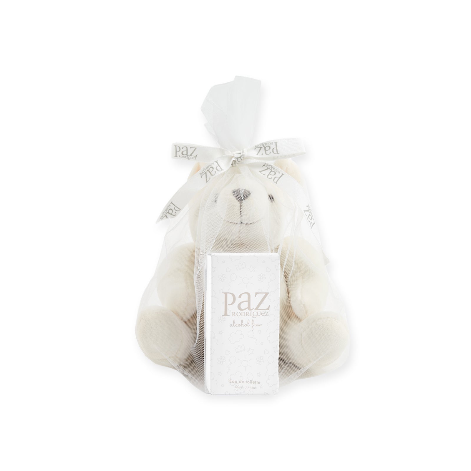 Pack fragrance free alcohol + teddy bear ESENCIAL