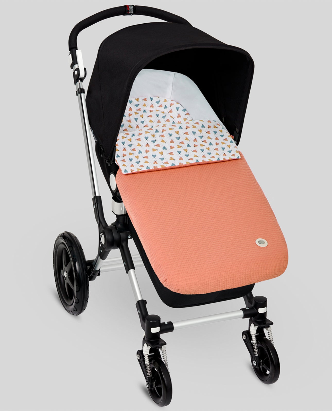 Colcha coche ajustable "PAPILLON"