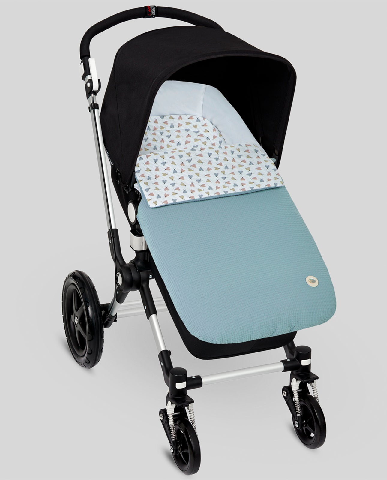 Colcha coche ajustable "PAPILLON"