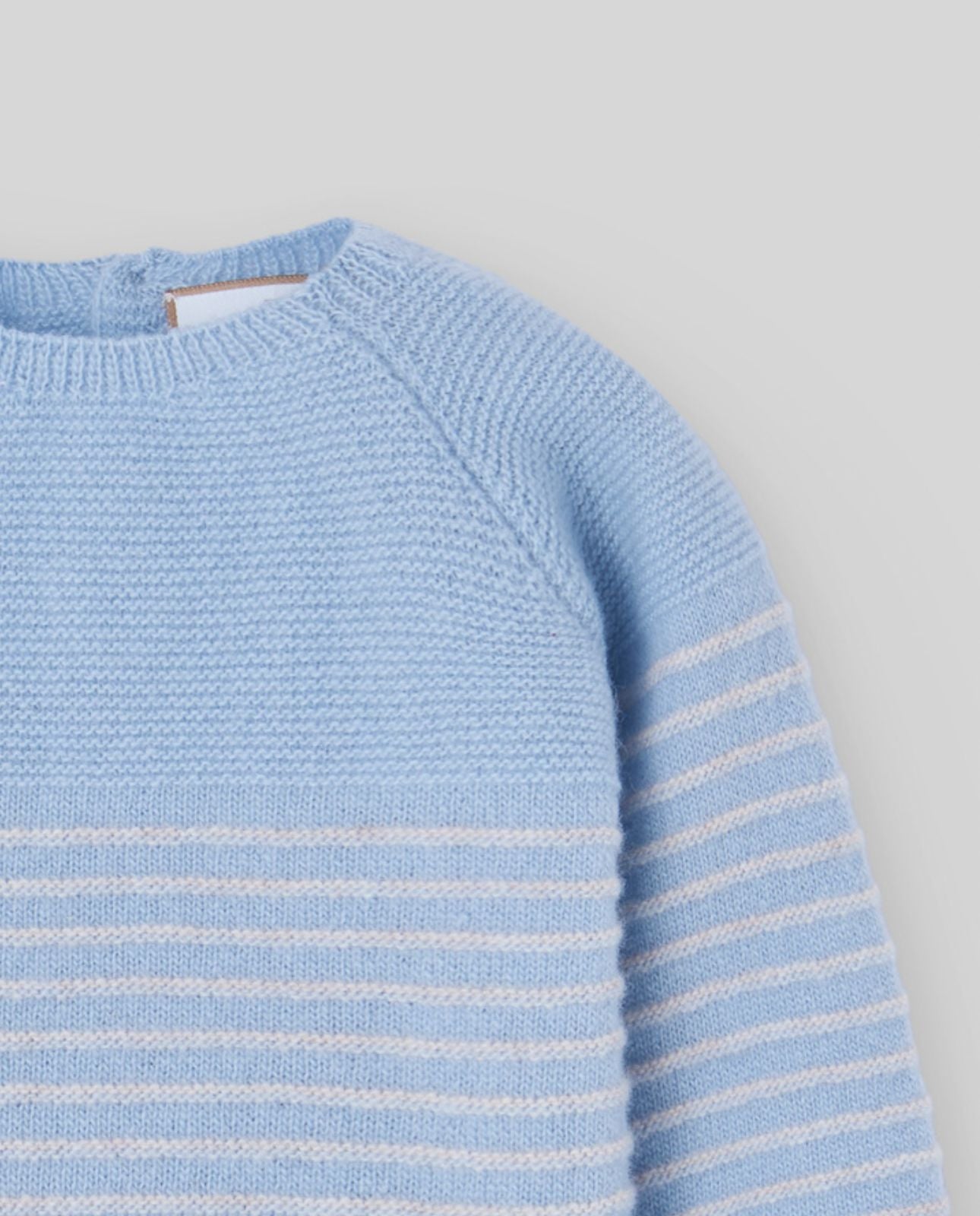 Striped wool cashmere sweater "ESSENTIA"