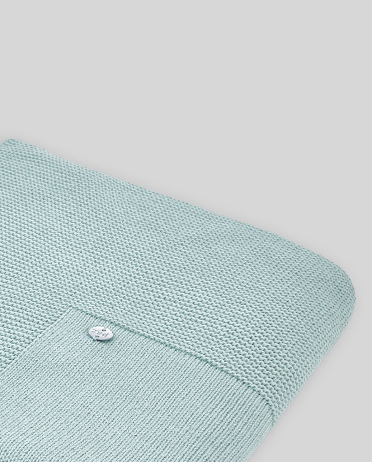 Basic-Babystrickdecke aus wolle "ESENCIAL"