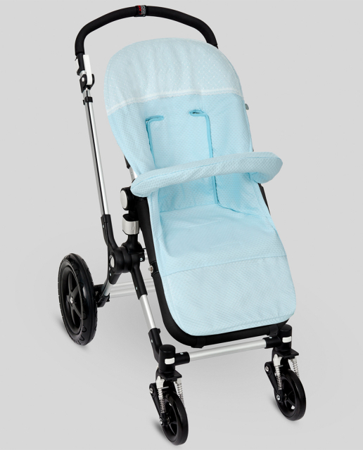 Paz Rodriguez - Saco de bebé de silla de paseo Universal Gaia Azul Tiza