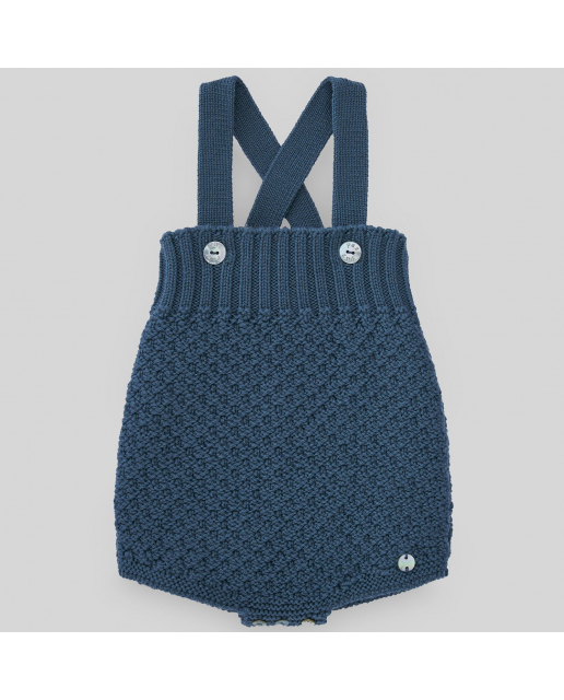 WOOL KNIT OVERALL "TEDDY"